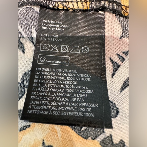 H&M Divided Floral Faux Wrap Maxi Dress – Size 4 - Picture 13 of 13